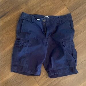 Men's Navy Cargo Shorts